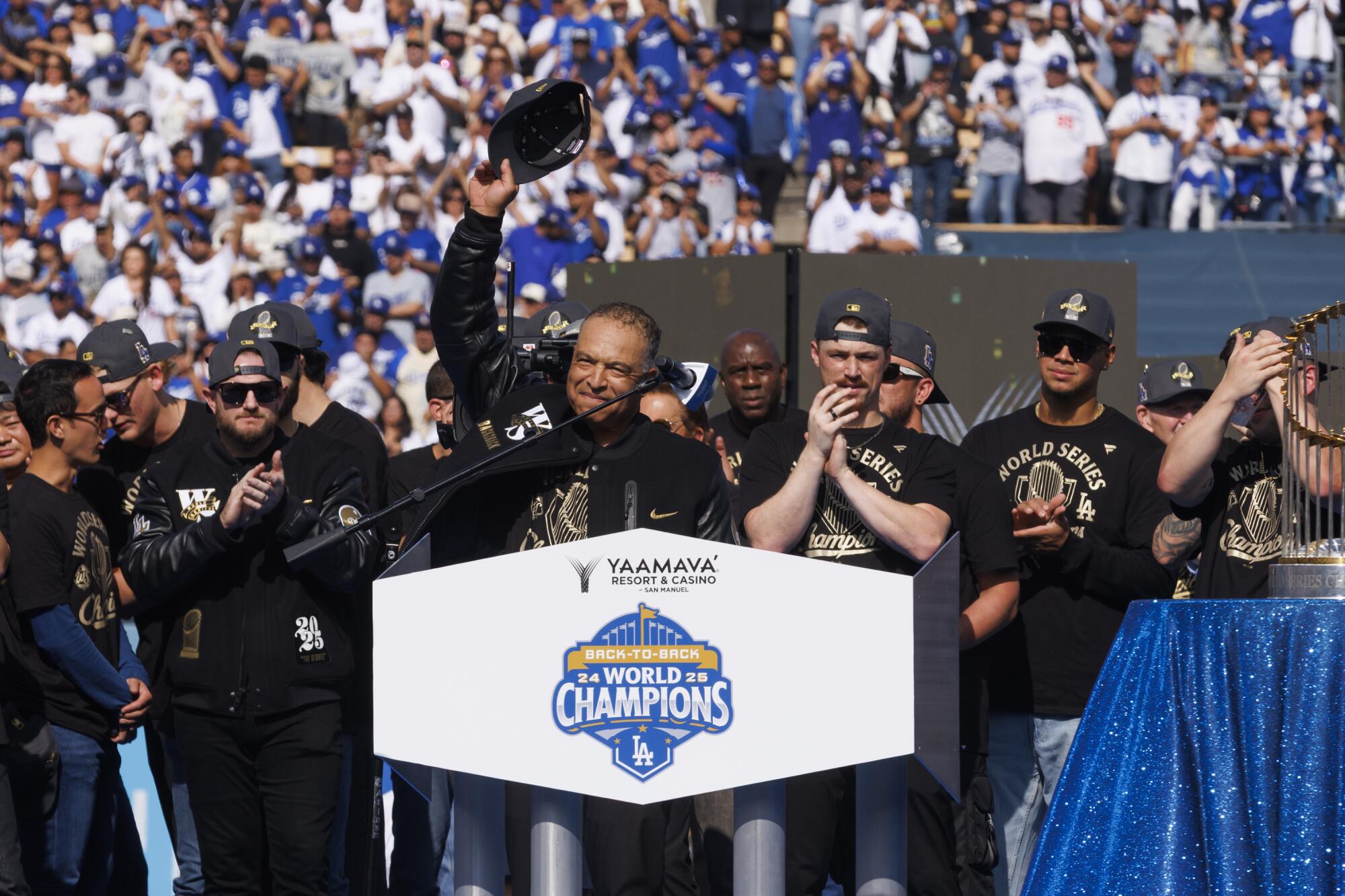 Los Angeles Dodgers Celebrate World Series Victory with Massive Downtown Parade – THE STOP OF TIMES